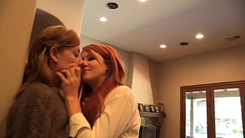Fiery Redhead Milf Lesbian Seduction