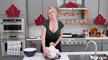 Hot Milf Serves Up A Steamy Dinner Fantasy